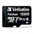 Memoria MicroSD MicroSDXC Premium (64/128GB) Clase-10 Verbatim 3 